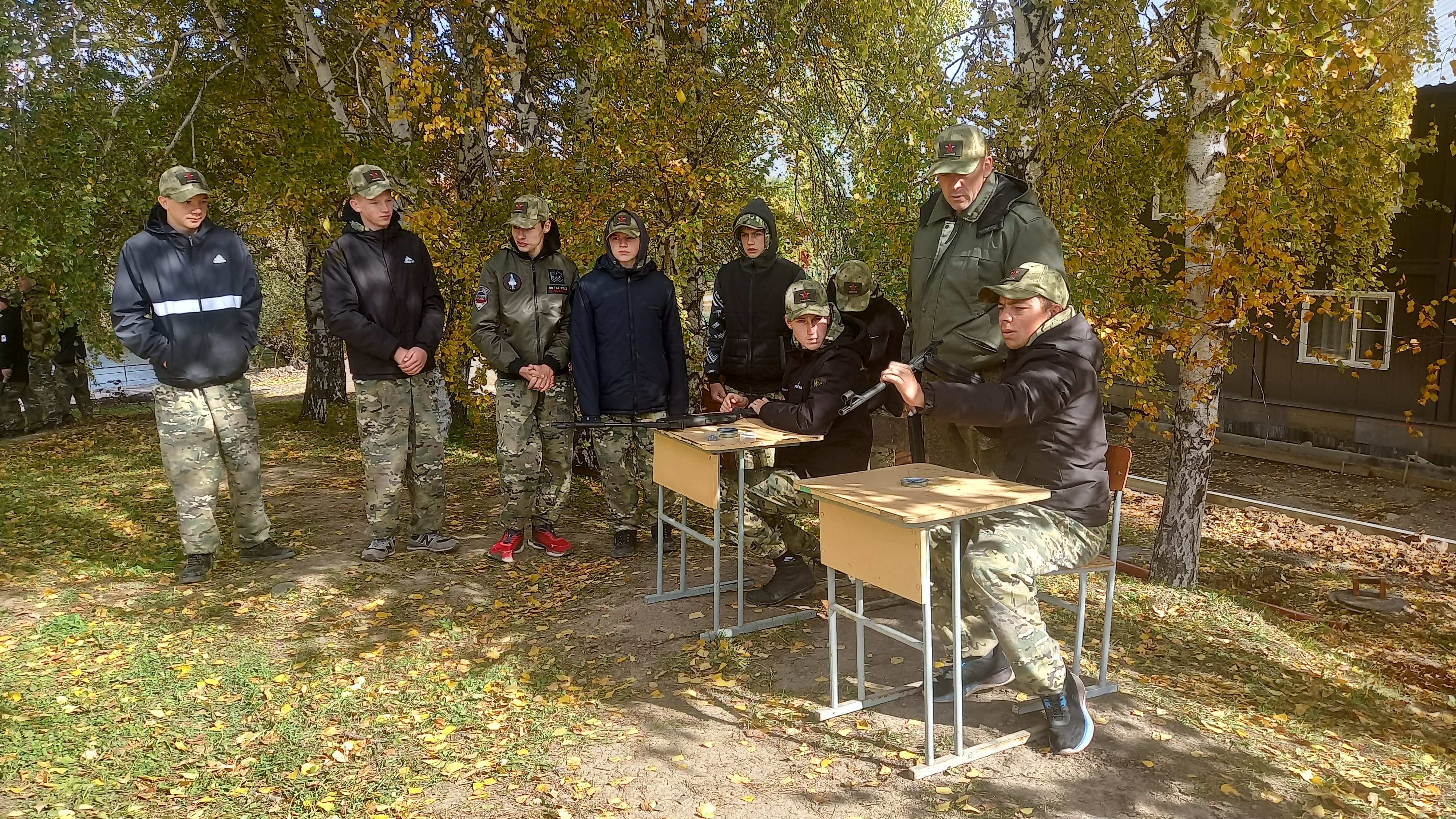 Сборы для учащихся Быстроистокского района.